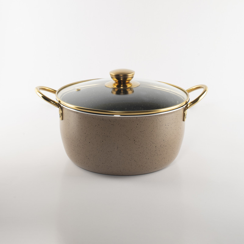 سرویس پخت و پز 10 پارچه اینجی مدل گرانیتی ECONOMY