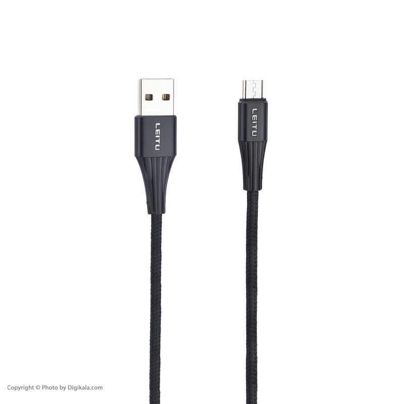 کابل تبدیل USB به MicroUSB لیتو مدل L-188 طول 1 متر