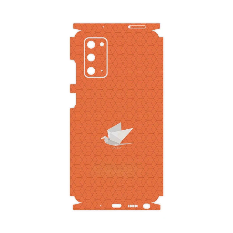 برچسب پوششی ماهوت مدل Minimalist origami bird-FullSkin مناسب برای گوشی موبایل سامسونگ Galaxy Note 20
