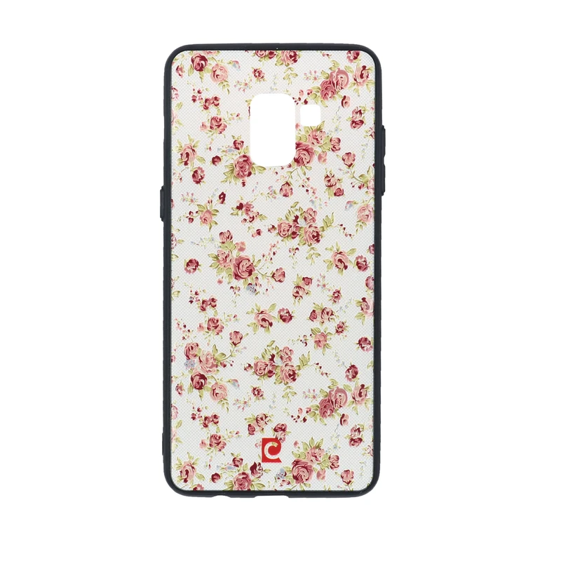 کاور طرح گل کد 04 مناسب برای گوشی موبایل سامسونگ Galaxy A8 Plus /A730