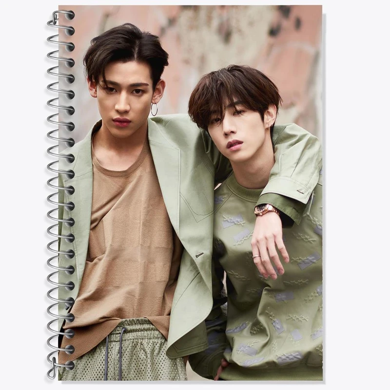 دفتر لغت 50 برگ خندالو مدل گروه گات سون GOT7 کد 21017