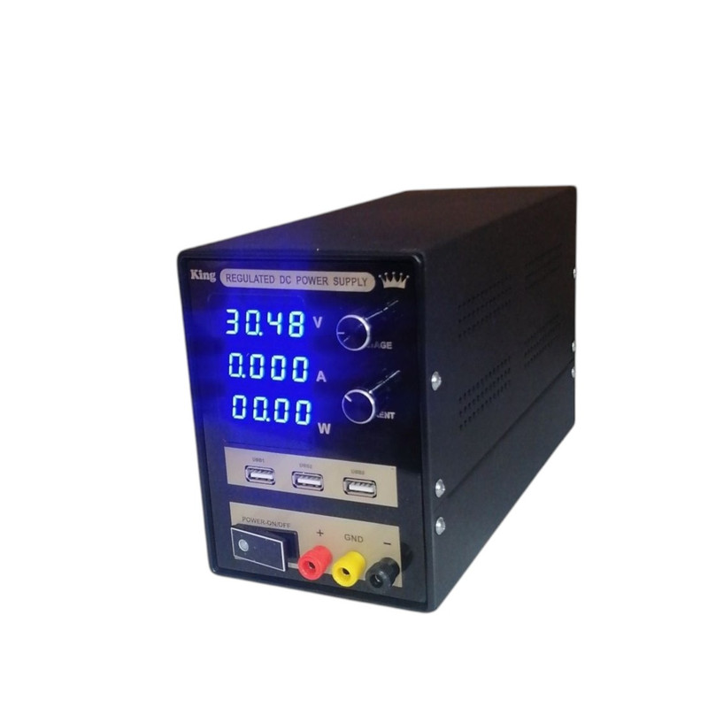 منبع تغذیه الکتریکی 30 ولت 10 آمپر مدل STX-3010 