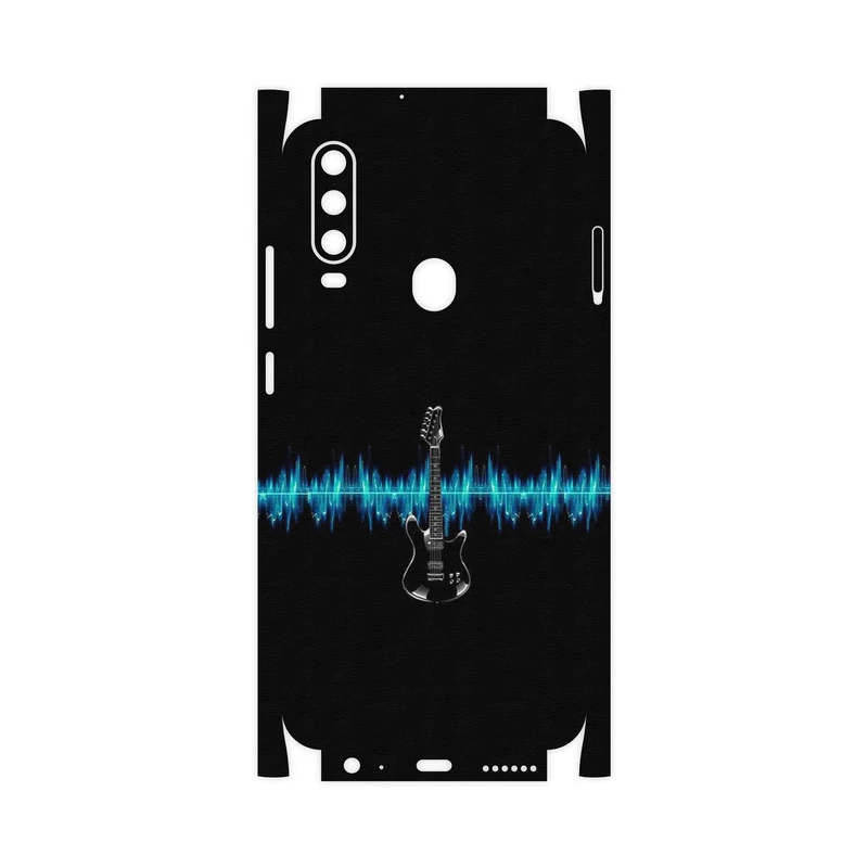 برچسب پوششی ماهوت مدل Electric Guitar-FullSkin مناسب برای گوشی موبایل جی ال ایکس Shahin 2