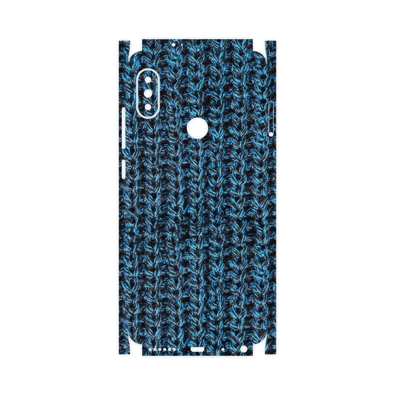 برچسب پوششی ماهوت مدل Fabric Texture 2-FullSkin مناسب برای گوشی موبایل شیائومی Redmi Note 5 Pro