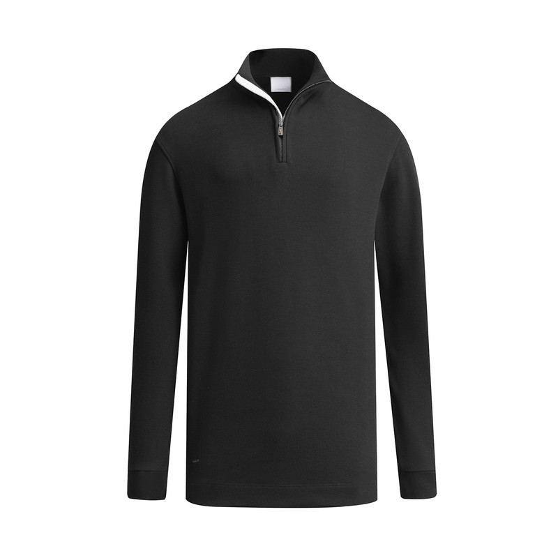 پولوشرت آستین بلند مردانه کروم مدل نیم زیپ 2520901 