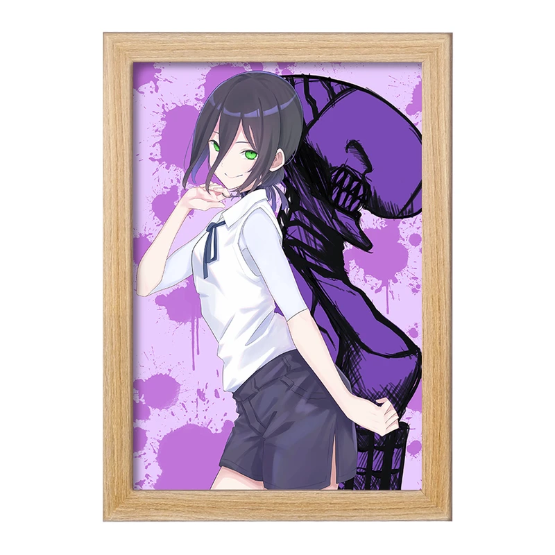 تابلو خندالو مدل ریزه انیمه مرد اره ای Chainsaw Man  کد 17939