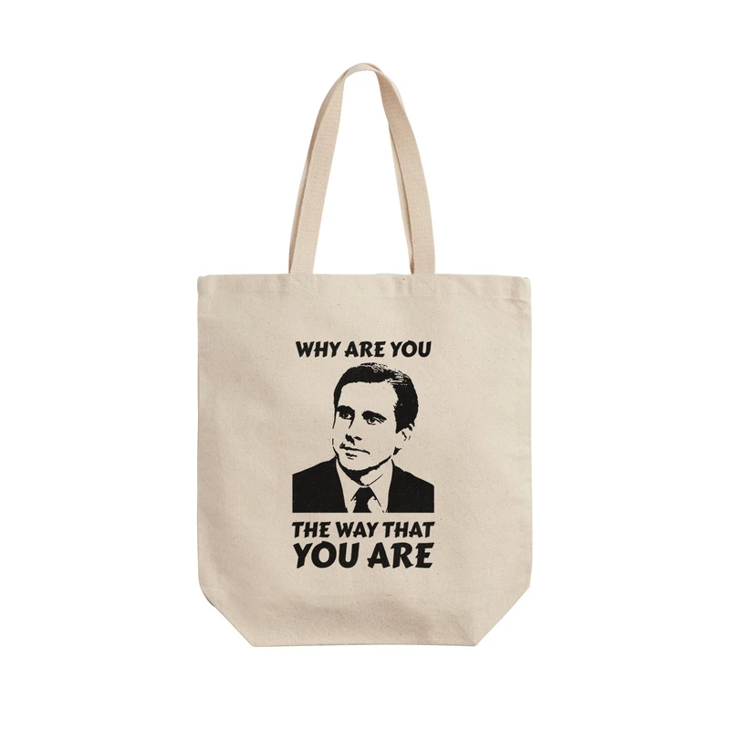 ساک خرید ترمه طراحان ایده مدل سریال آفیس کد cfp2506 - L