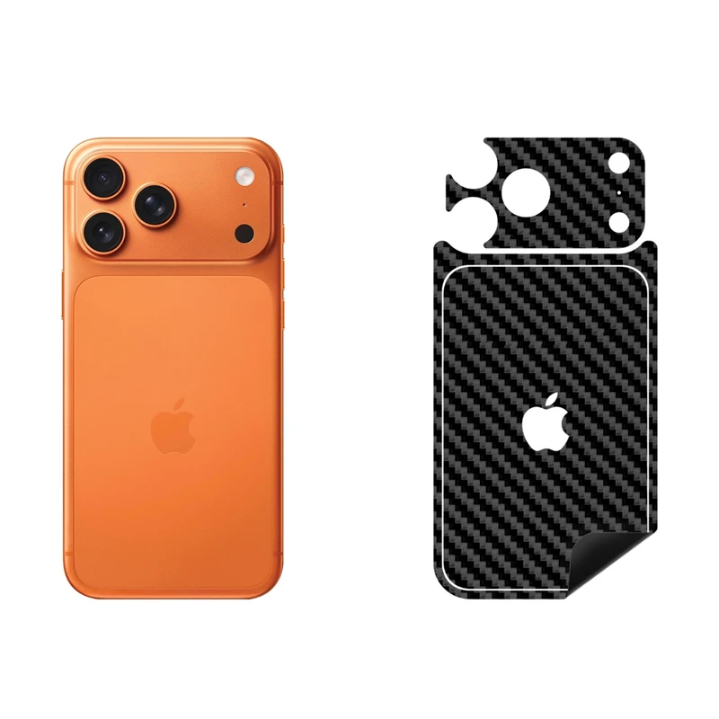 برچسب پوششی بستور طرح کربن مدل GB3-13 مناسب برای گوشی موبایل اپل iPhone 17 Pro Max