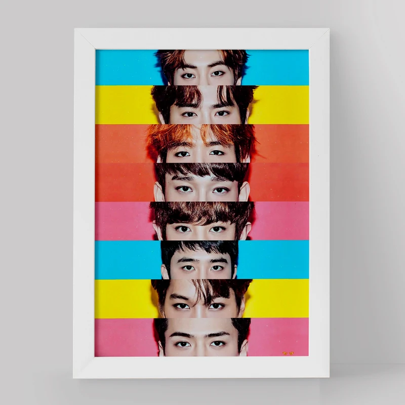 تابلو خندالو مدل گروه اکسو EXO کد 2844