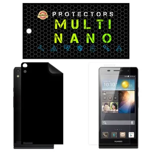 Multi Nano X-SFM Screen Protector For Huawei Ascend P6 with back skin