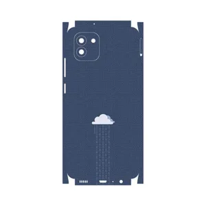 MAHOOT Minimal Data Cloud-FullSkin Cover Sticker for Samsung Galaxy A03
