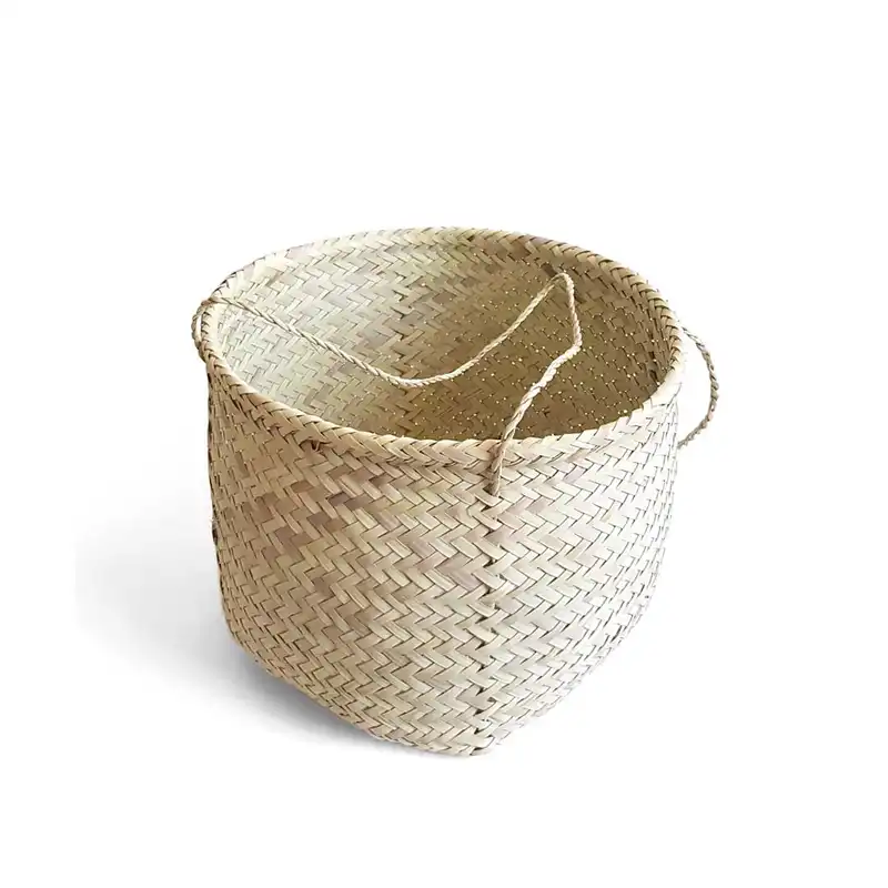 سبد حصیربافی کد 02