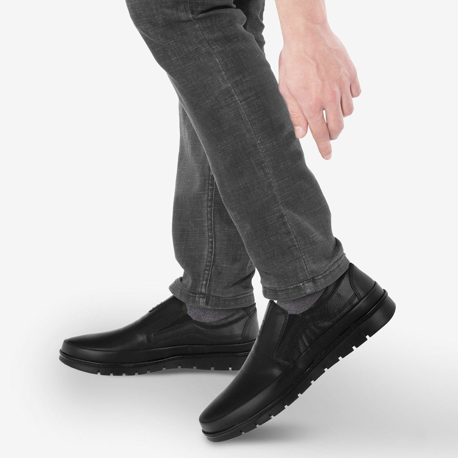 کفش روزمره مردانه دلفارد مدل چرم طبیعی کد A503101 -  - 7