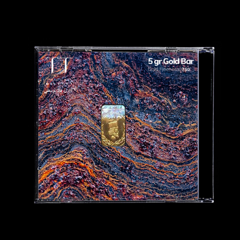 شمش طلا 18 عیار گالری طلا توسطی مدل 31A534