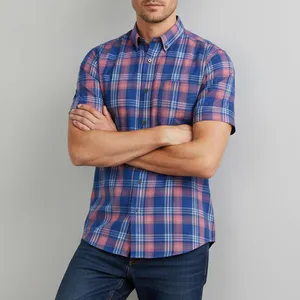 پیراهن آستین کوتاه مردانه مدل Ns8