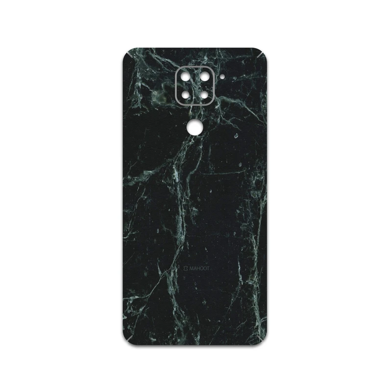 برچسب پوششی ماهوت مدل Graphite-Green-Marble مناسب برای گوشی موبایل شیائومی Redmi Note 9