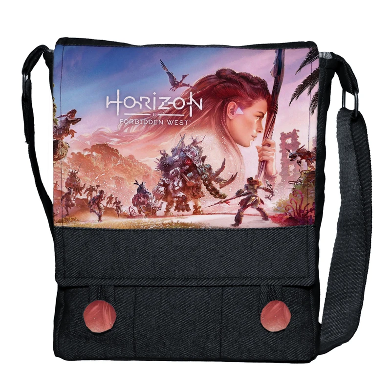 کیف رودوشی چی چاپ طرح گیمینگ کد horizon forbidden west