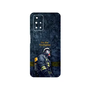 MAHOOT Firefighter Cover Sticker for Xiaomi Redmi 10 Prime