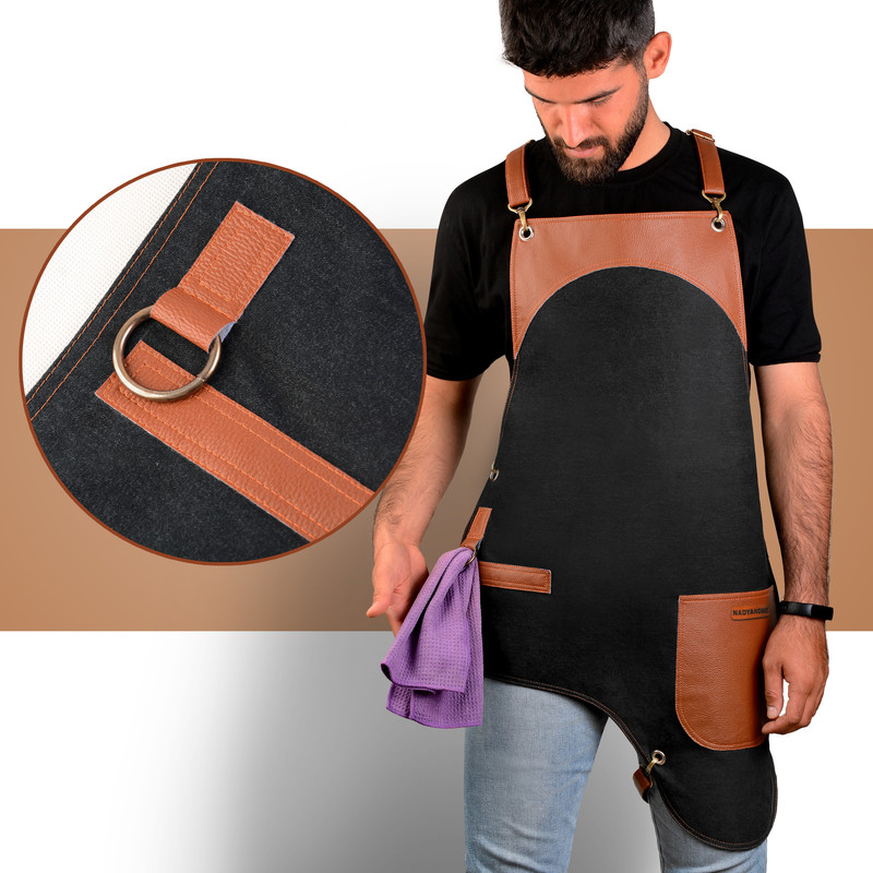 پیش بند کار نادیاهوم مدل cooking به همراه کلاه