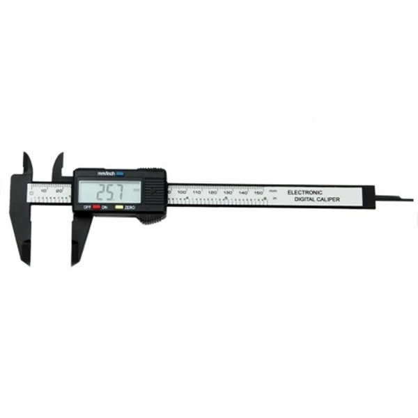 کولیس دیجیتال مدل پلاستیکی گستره 0-150 میلیمتر کولیس دیجیتال مدل پلاستیکی گستره 0-150 میلیمتر