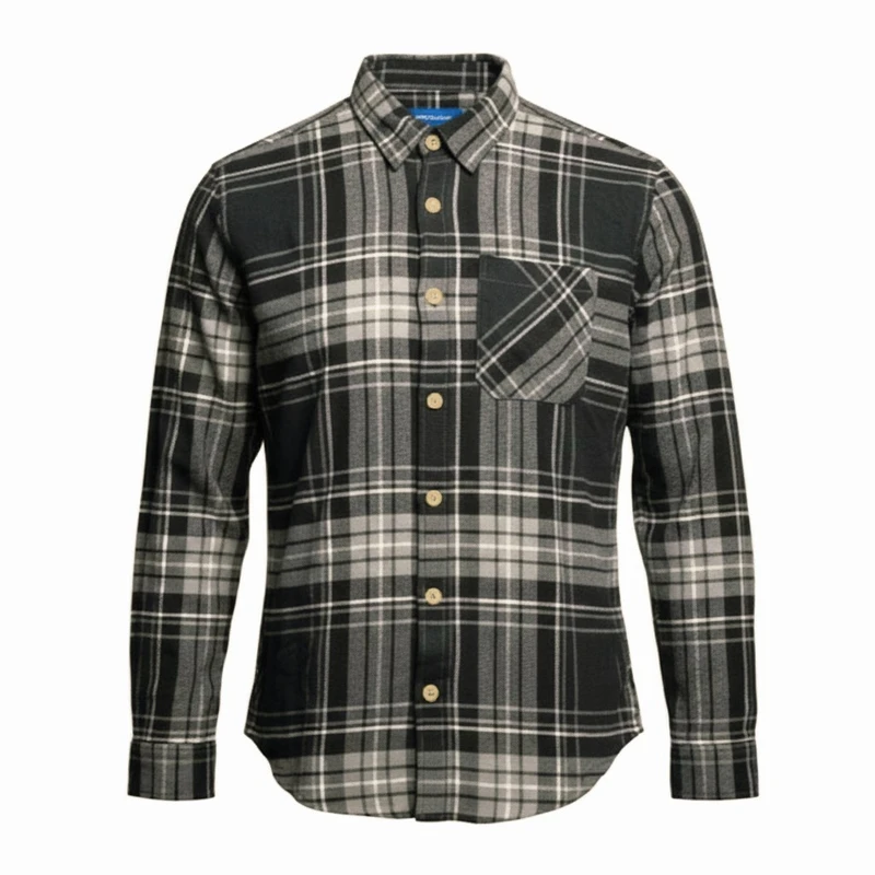 پیراهن آستین بلند یقه برگردان مردانه جک اند جونز مدل 12228499