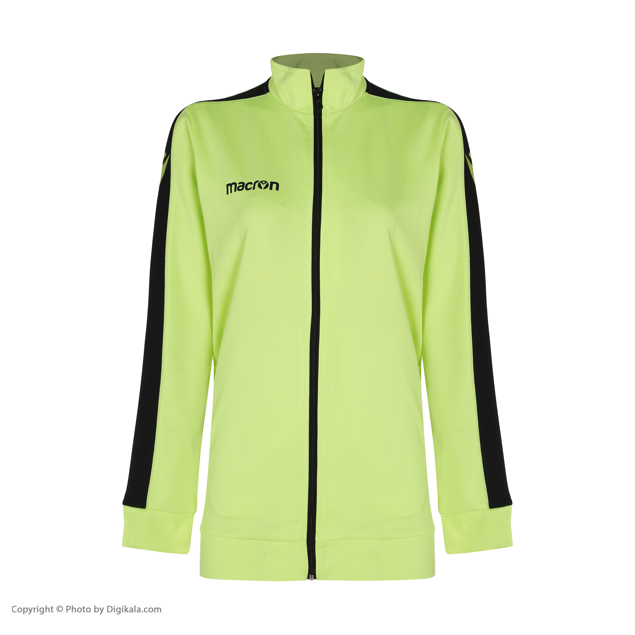 ست گرمکن و شلوار ورزشی زنانه مکرون مدل اسکا پلاس رنگ فسفری