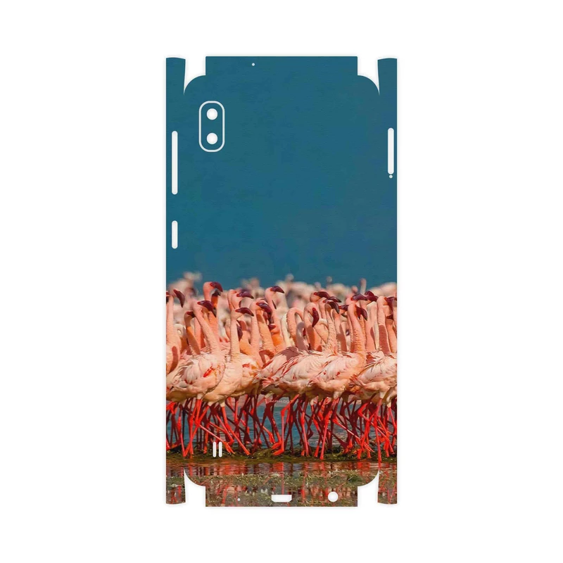 برچسب پوششی ماهوت مدل Flamingo-FullSkin مناسب برای گوشی موبایل سامسونگ Galaxy A10