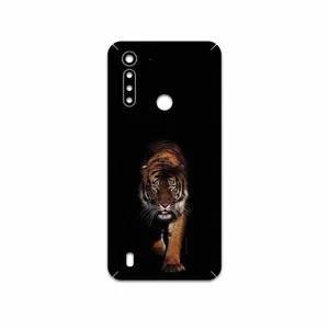 MAHOOT Wild Tiger Cover Sticker for Motorola Moto G8 Power Lite
