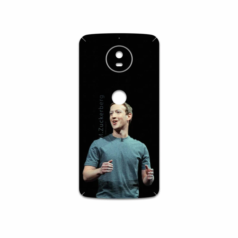 برچسب پوششی ماهوت مدل Mark Zuckerberg مناسب برای گوشی موبایل موتورولا Moto G5S