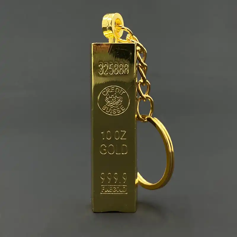 فندک مدل کبریتی طرح شمش طلا کد DKD-787