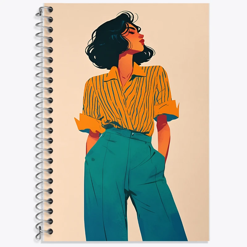 دفتر نت موسیقی 50 برگ خندالو طرح دخترانه کد F7324