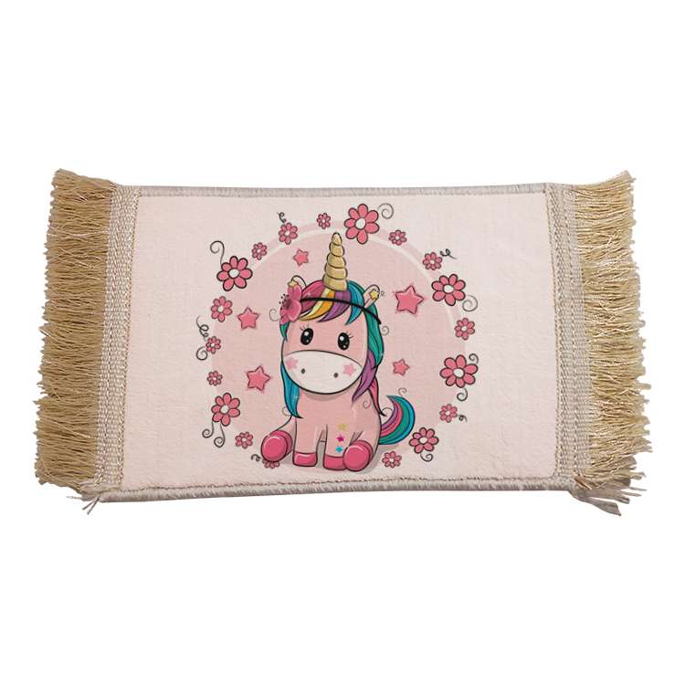 فرش ماشینی دیوارکوب مدل یونیکورن کد 77