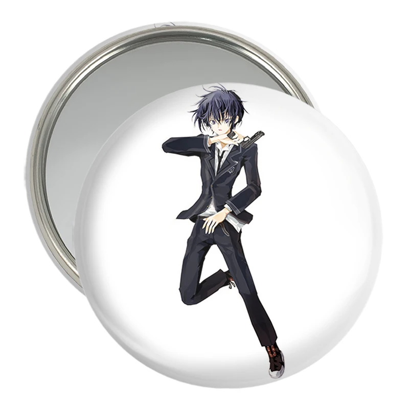 آینه جیبی خندالو مدل ساتومی انیمه گلوله سیاه کد 35828