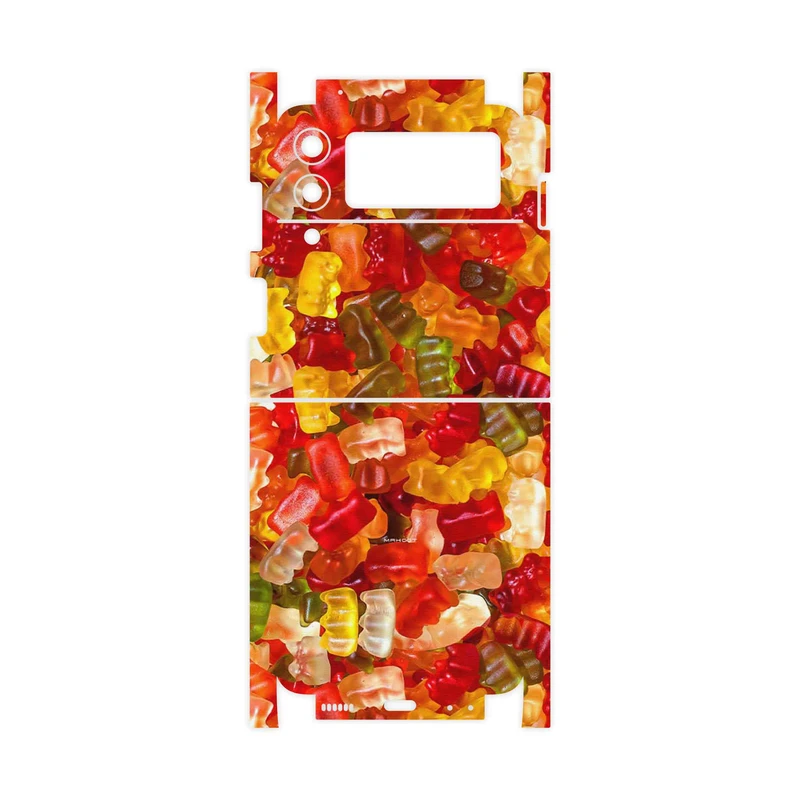 برچسب پوششی ماهوت مدل Gummi candy 1-FullSkin مناسب برای گوشی موبایل سامسونگ Galaxy Z Flip3 5G