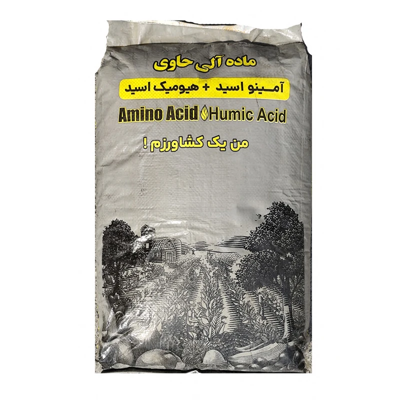 کود آلی آمینو اسید و هیومیک اسید آبادیس مدل آمینو هیوم وزن 18 کیلوگرم