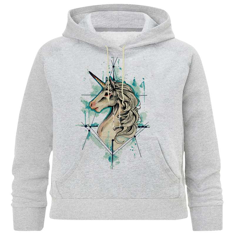 هودی دخترانه مدل M 183 اسب شاخ دار