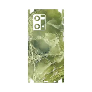 MAHOOT Green_Crystal_Marble-FullSkin Cover Sticker for Oppo Reno 8 4G