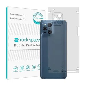 Transparent Rockspace HyGEL phone back protector suitable for Oppo find x3 pro mobile phone