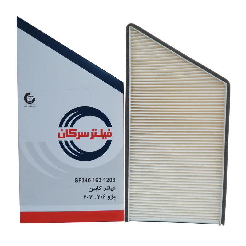 فیلتر هوا خودرو سرکان مدل SF1223 به همراه فیلتر روغن و فیلتر کابین و فیلتر بنزین