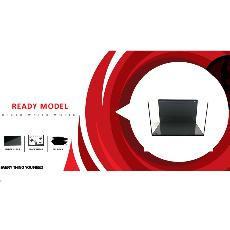 عکس شماره 5 : آکواریوم اِری پلنت مدل بک سامپ سوپرکلیر ready-6040