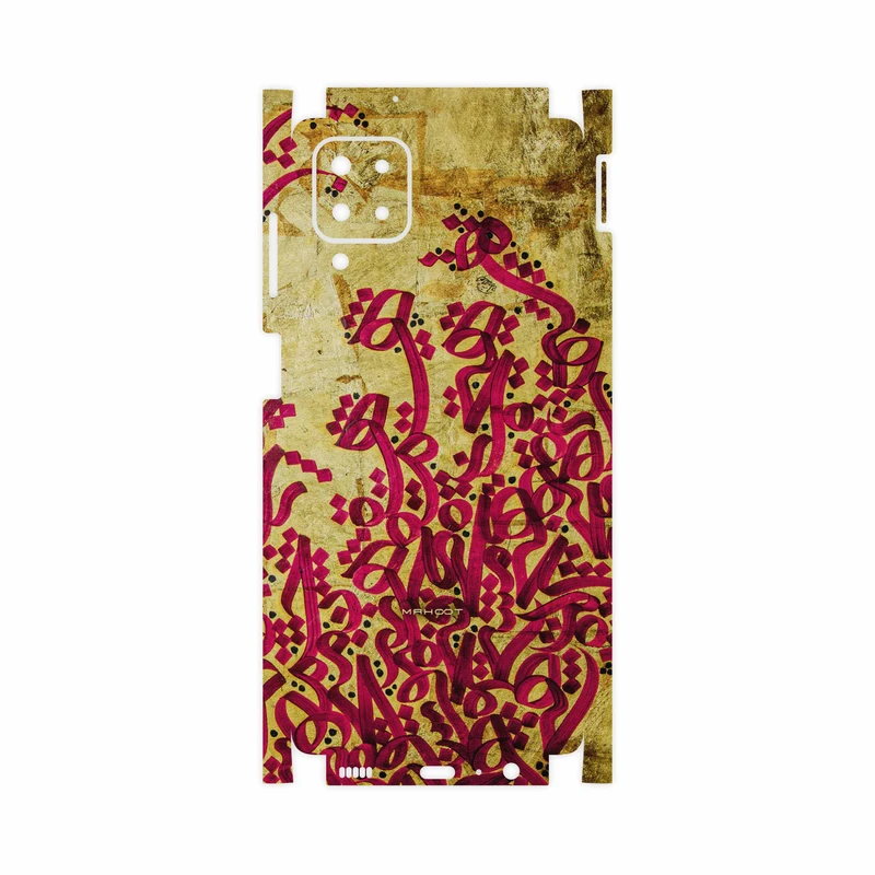 برچسب پوششی ماهوت مدل Nastaliq-5-FullSkin مناسب برای گوشی موبایل سامسونگ Galaxy M12