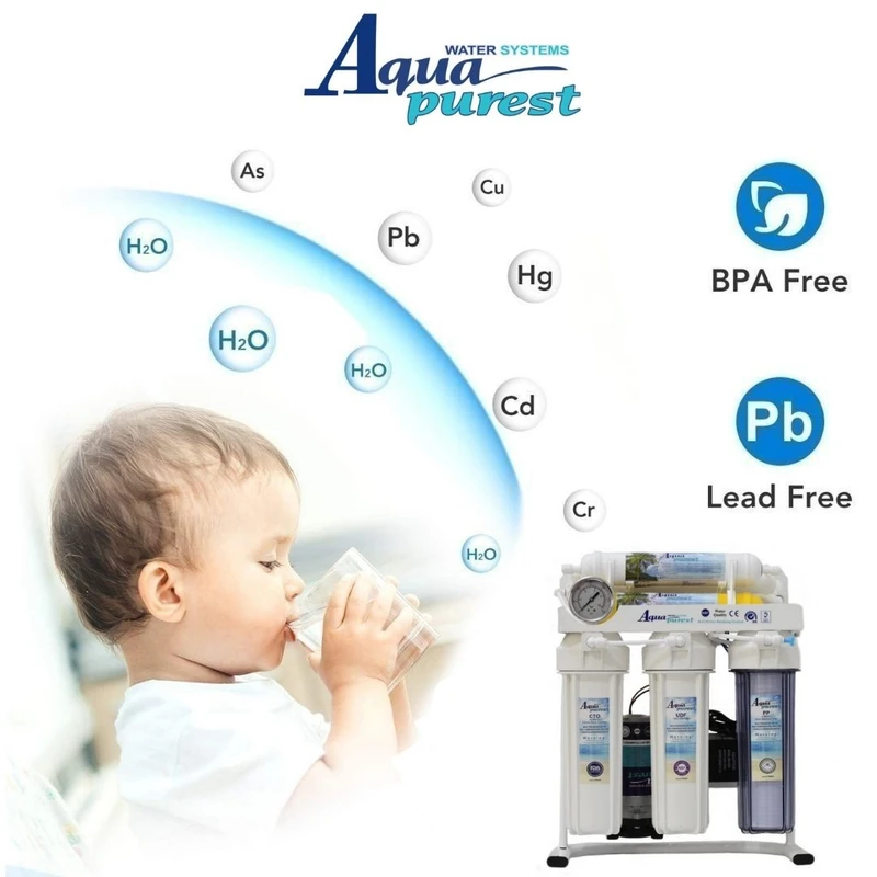 عکس شماره 13 : دستگاه تصفیه آب آکوا پیورست مدل ro-sw600