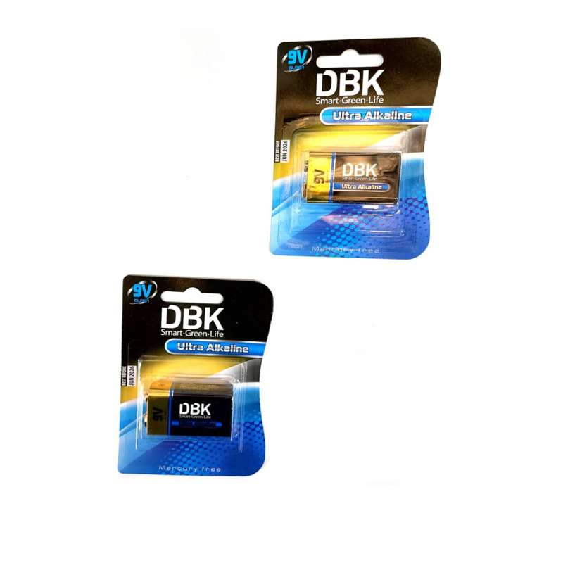باتری کتابی دی بی کی مدل ultra Alkaline بسته دو عددی