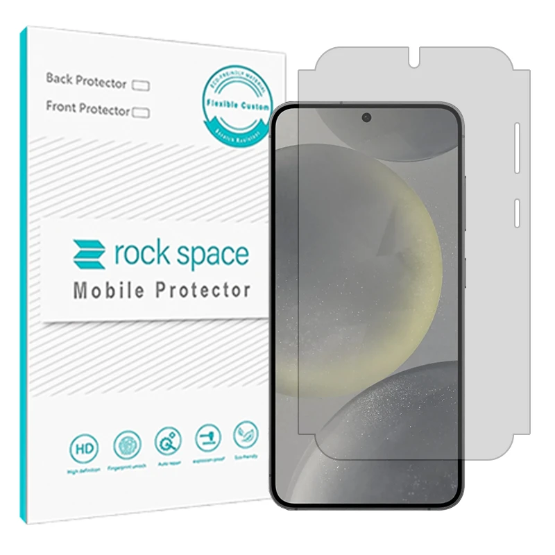 محافظ صفحه نمایش مات راک اسپیس مدل Resistant مناسب برای گوشی موبایل سامسونگ Galaxy S24  