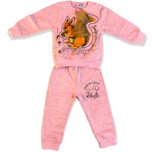 ست سویشرت و شلوار دخترانه مدل G104pi