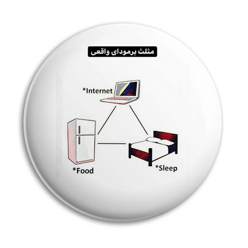 مگنت پرمانه طرح fun کد pmag.23839