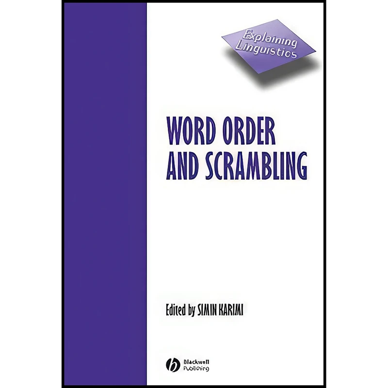 کتاب Word Order and Scrambling اثر Simin Karimi انتشارات Wiley-Blackwell