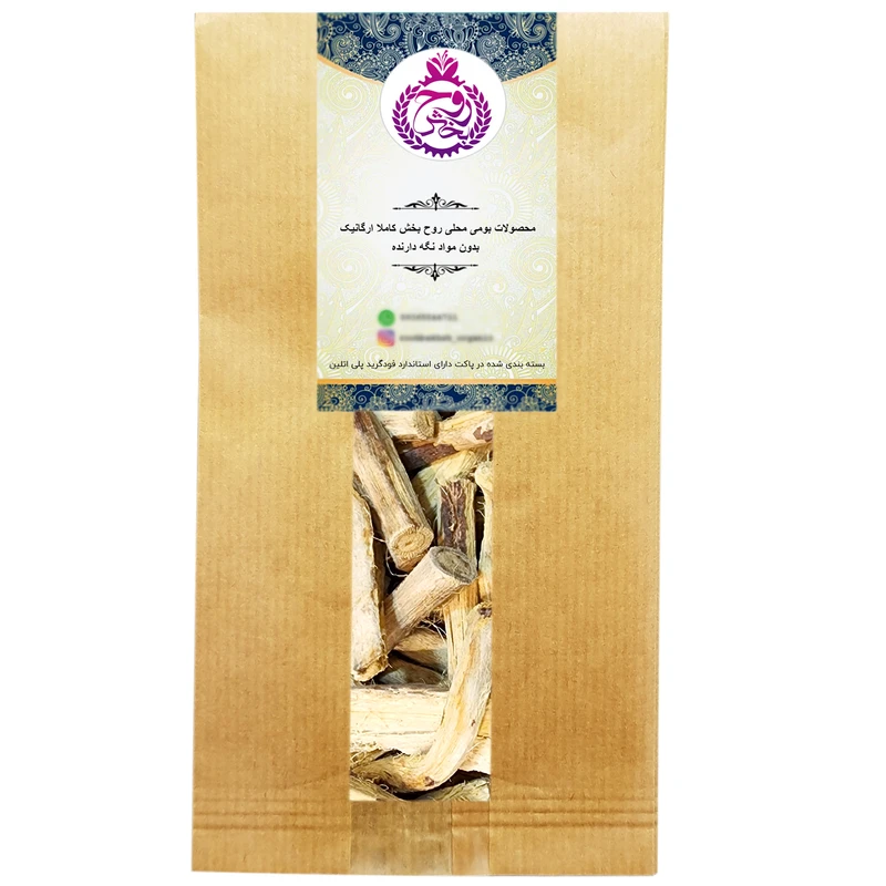 شیرین بیان چوب ناساب روحبخش - 100 گرم