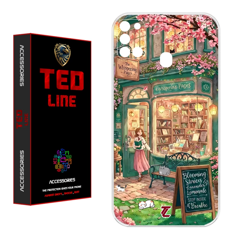 کاور تدلاین طرح دختر کد 1225 مناسب برای گوشی موبایل سامسونگ Galaxy A21S