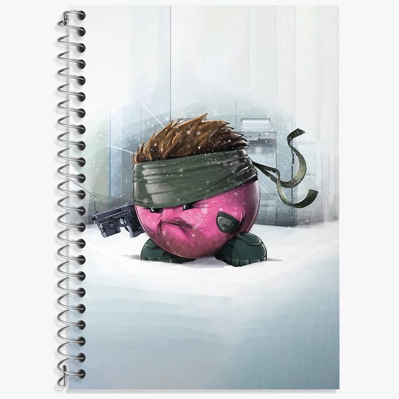 دفتر لغت 50 برگ خندالو طرح بازی متال گیر (Metal Gear) کد 33143